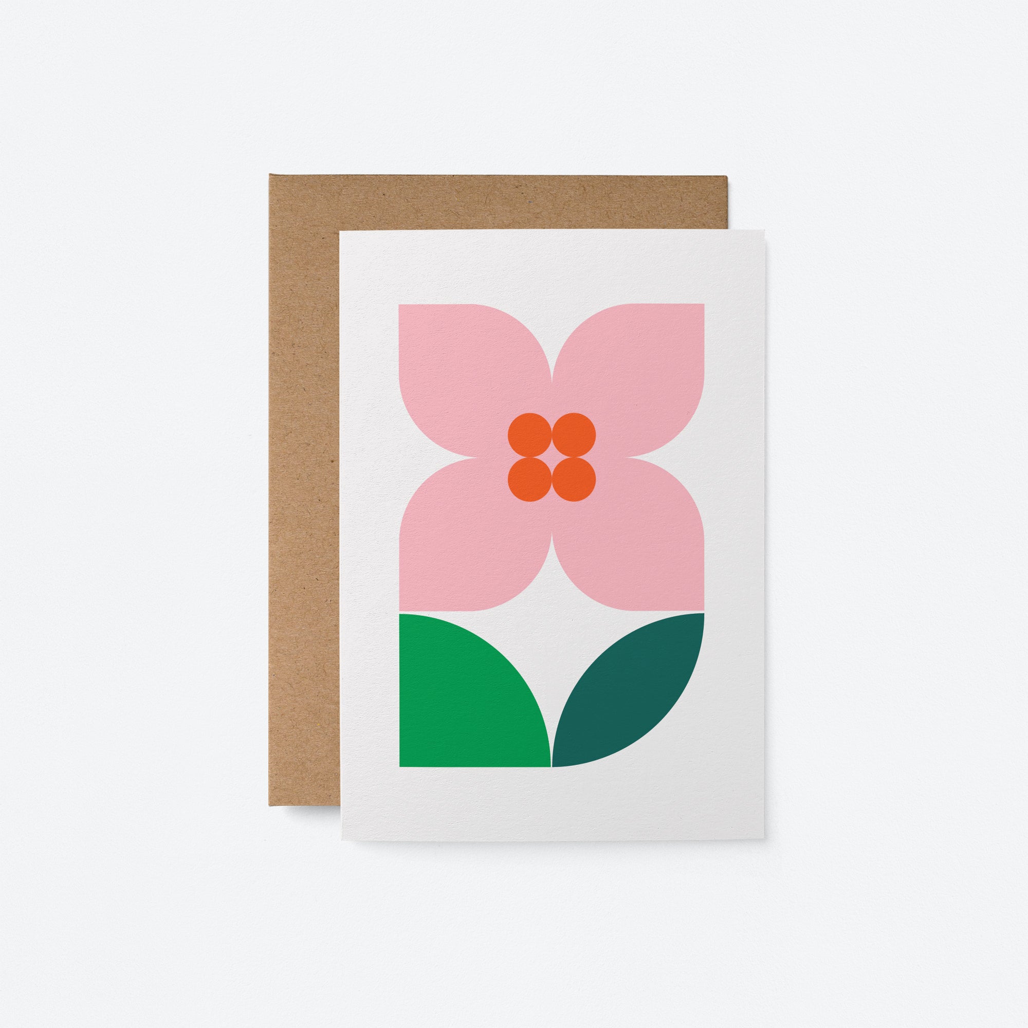 Surprise Pack of 5 Flower Cards - Blank