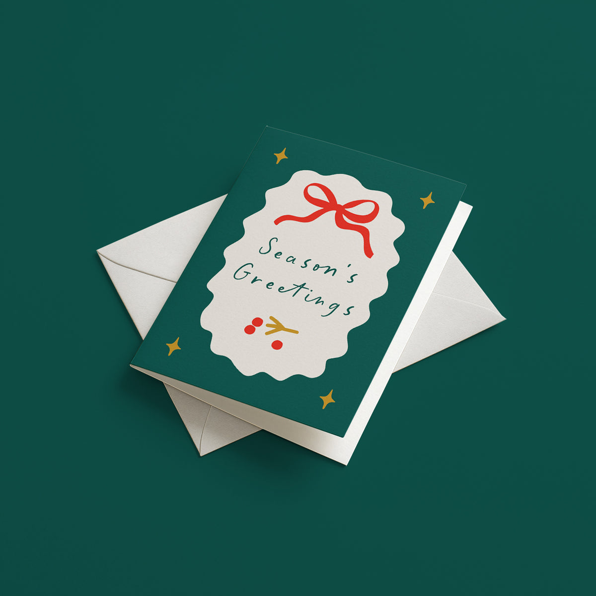 Season's Greetings - Christmas card