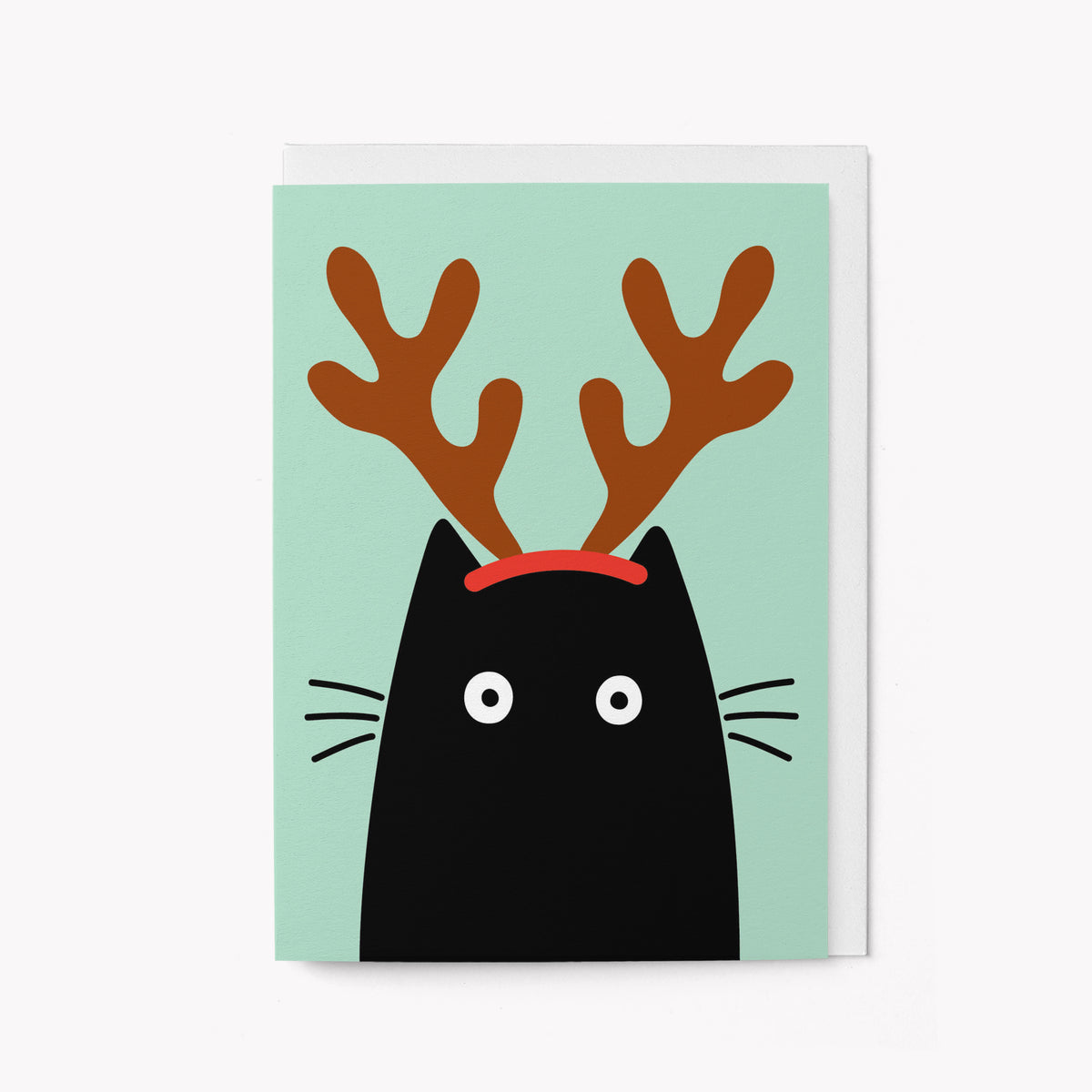 Christmas Cat - Greeting card