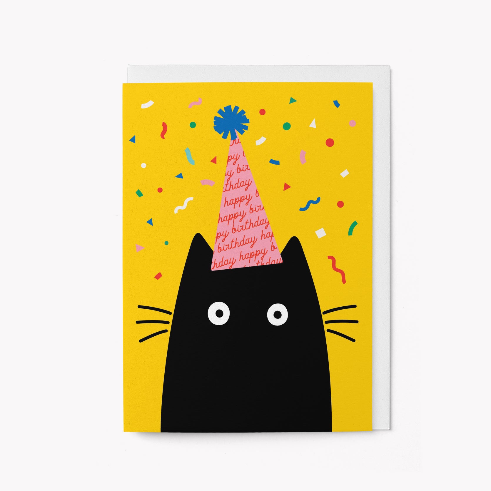 Party Cat - Greeting card