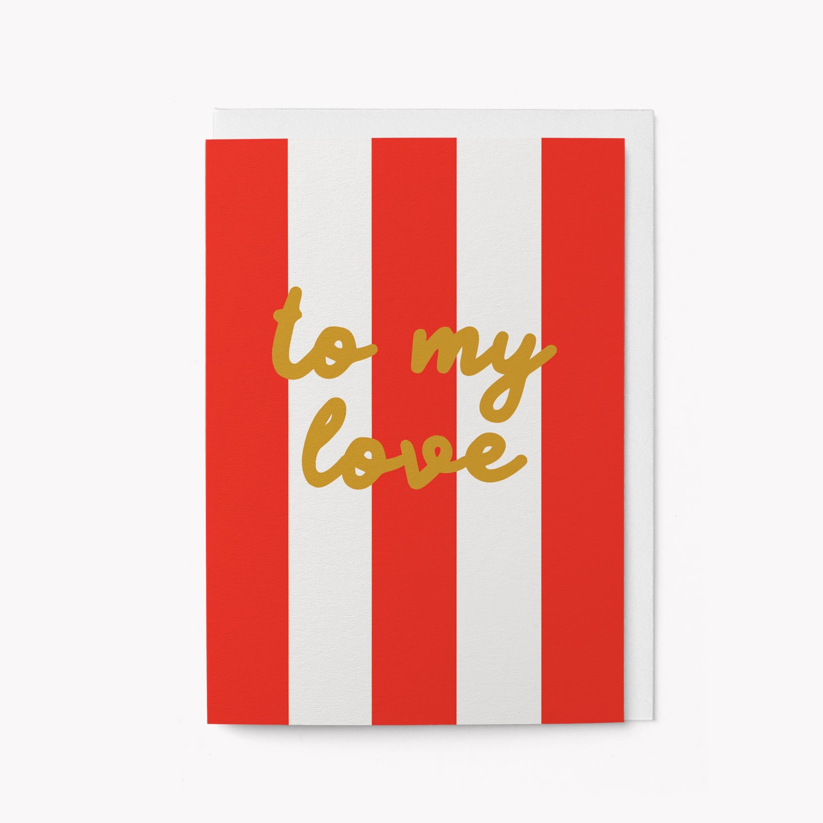 To my love - Greeting card