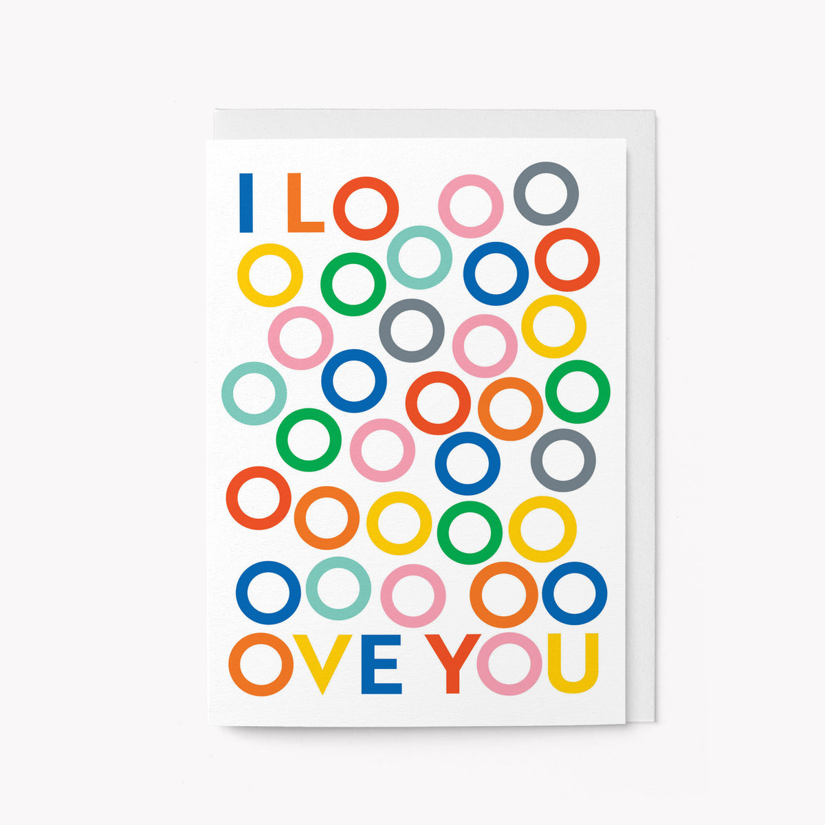 I love you - Greeting card