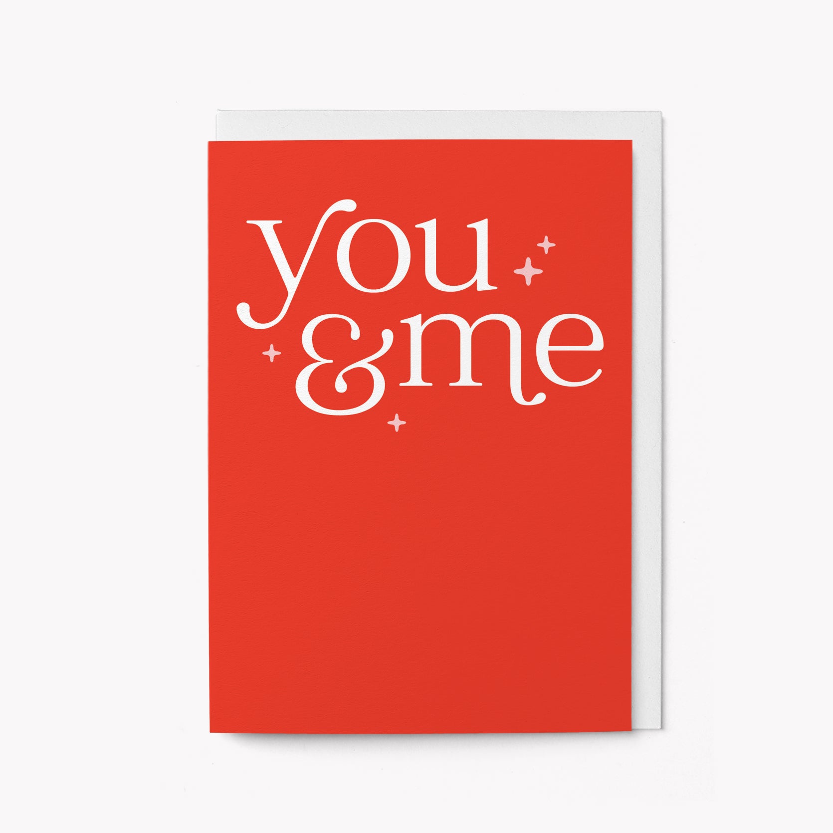 You and me - Greeting Card