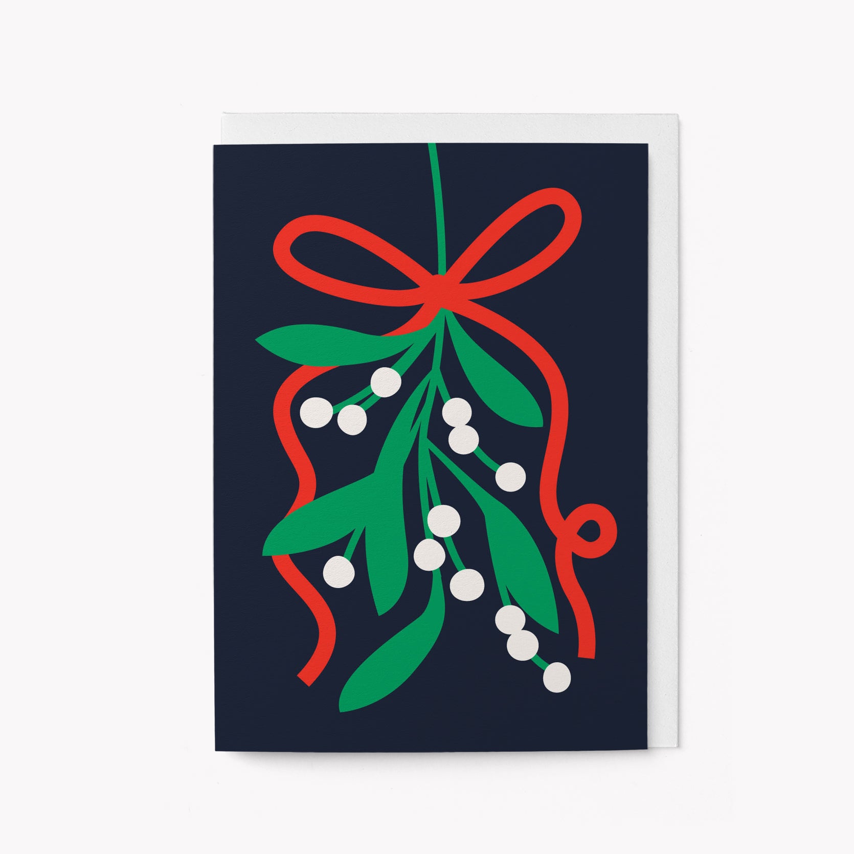 Mistletoe - Christmas card