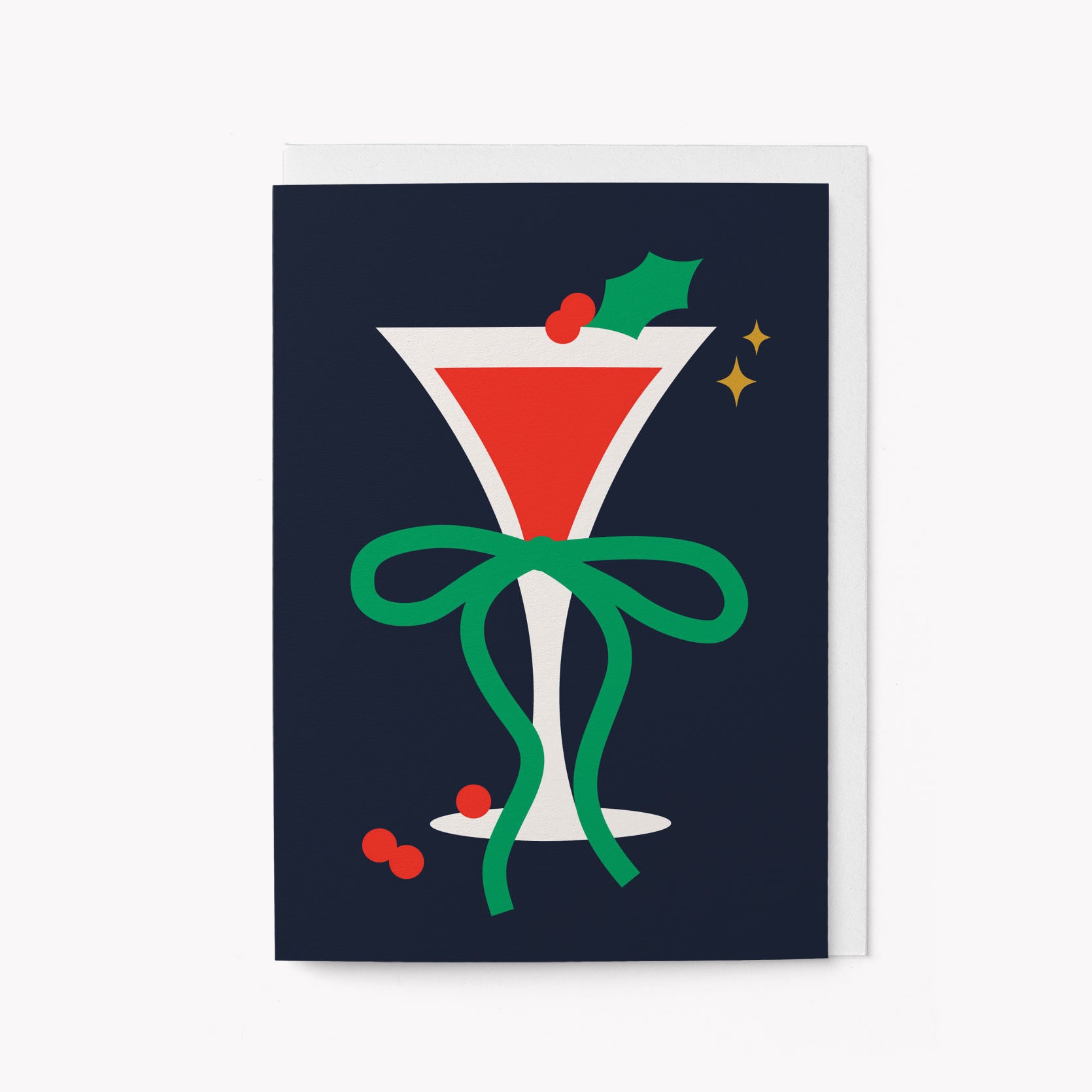 Christmas Cocktail - Greeting card