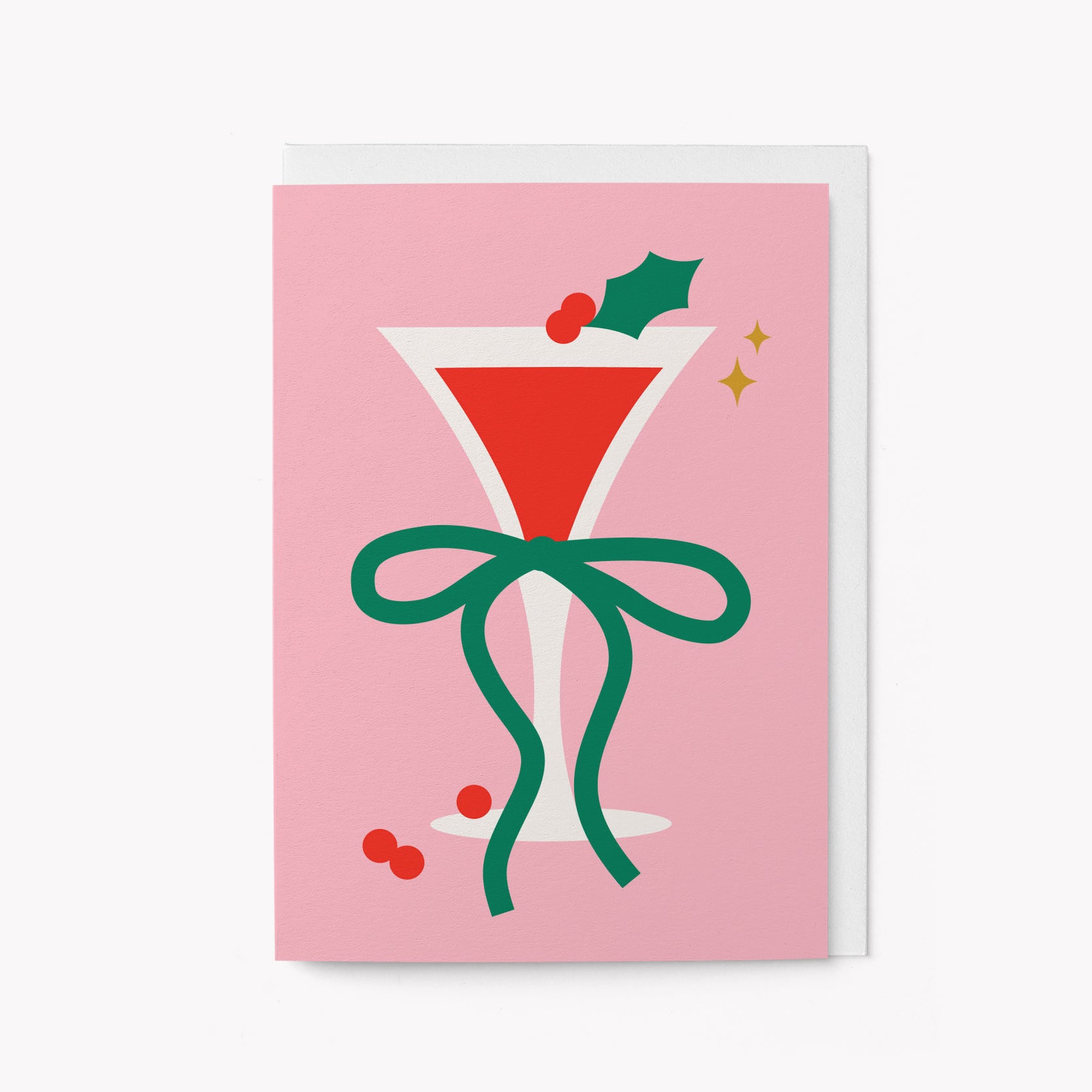 Christmas Cocktail - Greeting card