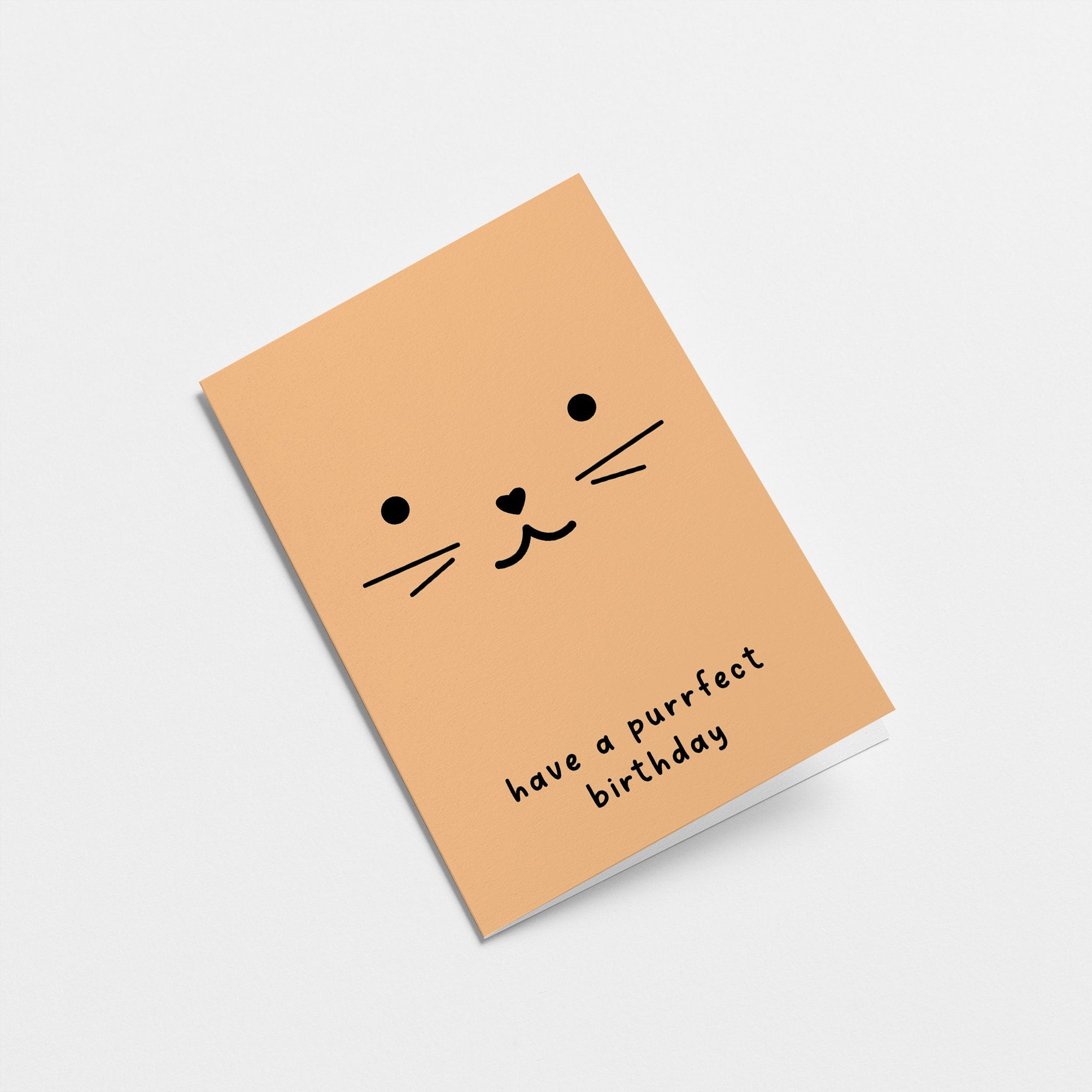 Have a purrfect birthday - Perfect Birthday card