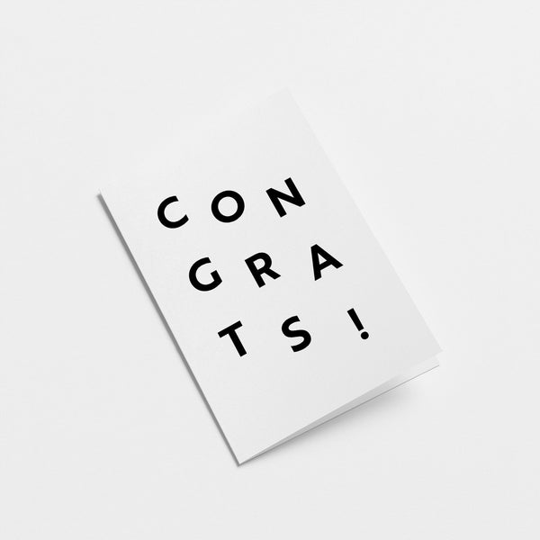 Congrats - Greeting card