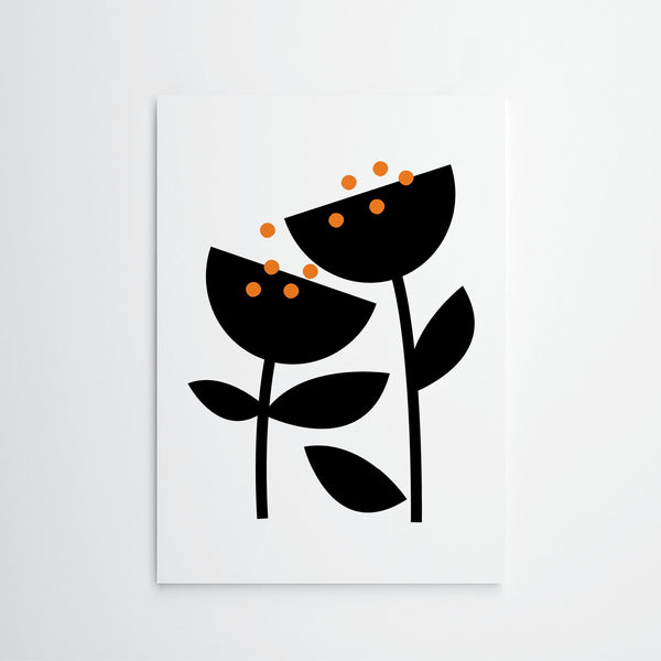 Flowers⎜A4 print, Home decor, Wall decoration