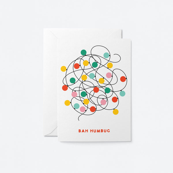 Bah Humbug - Christmas Greeting card