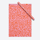 Doodles Gift Wrap Set of 2 | Wrapping Paper | Craft Paper