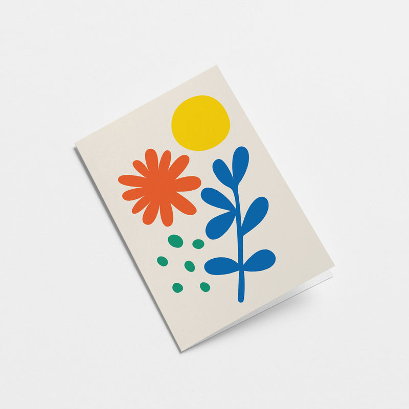 Flower cards - Set of 2 - Greeting cards