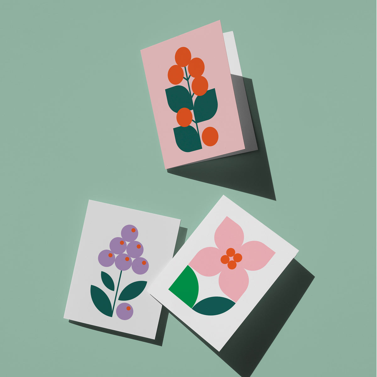 Floral Card Bundle – 5 Cards