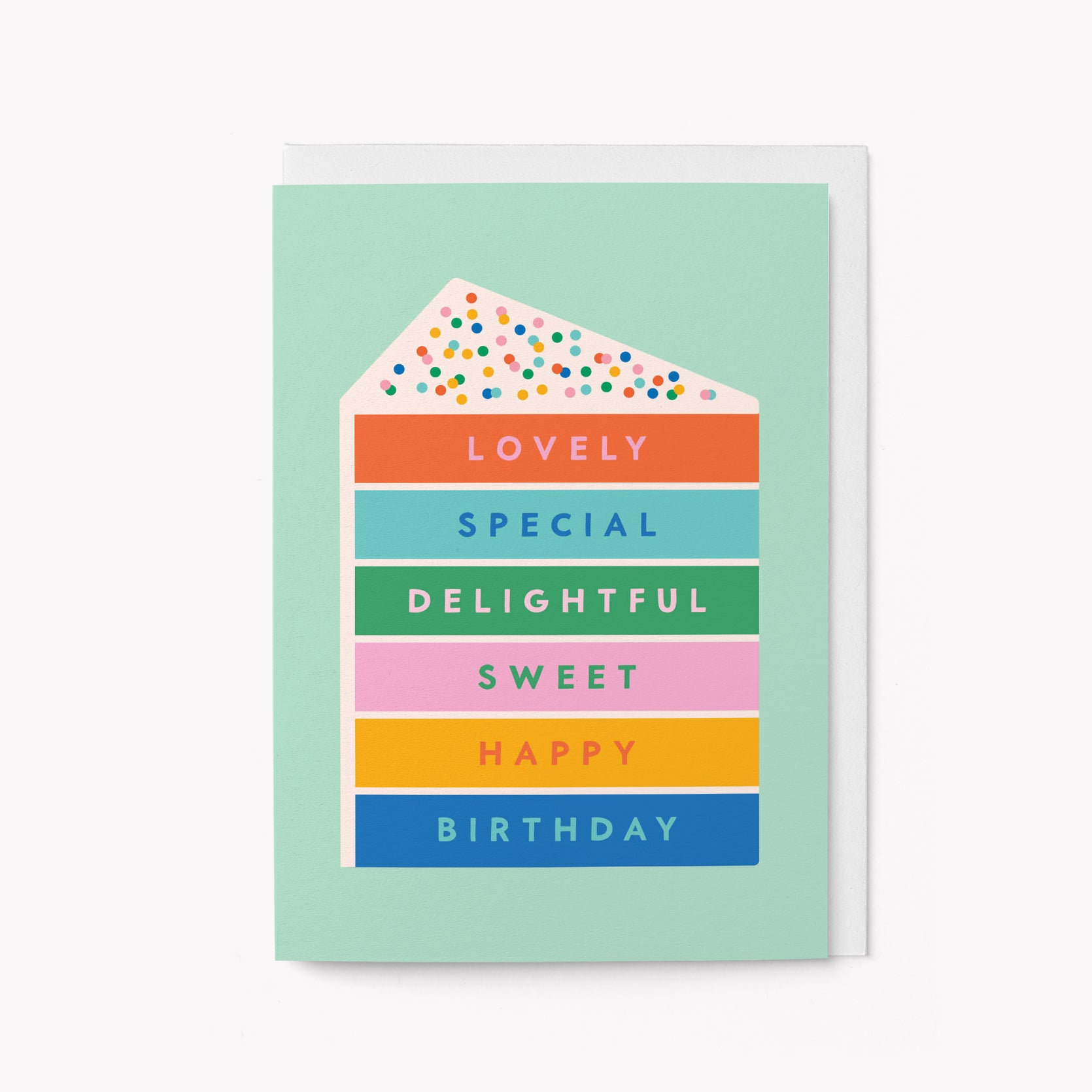 Birthday cake - Greeting card
