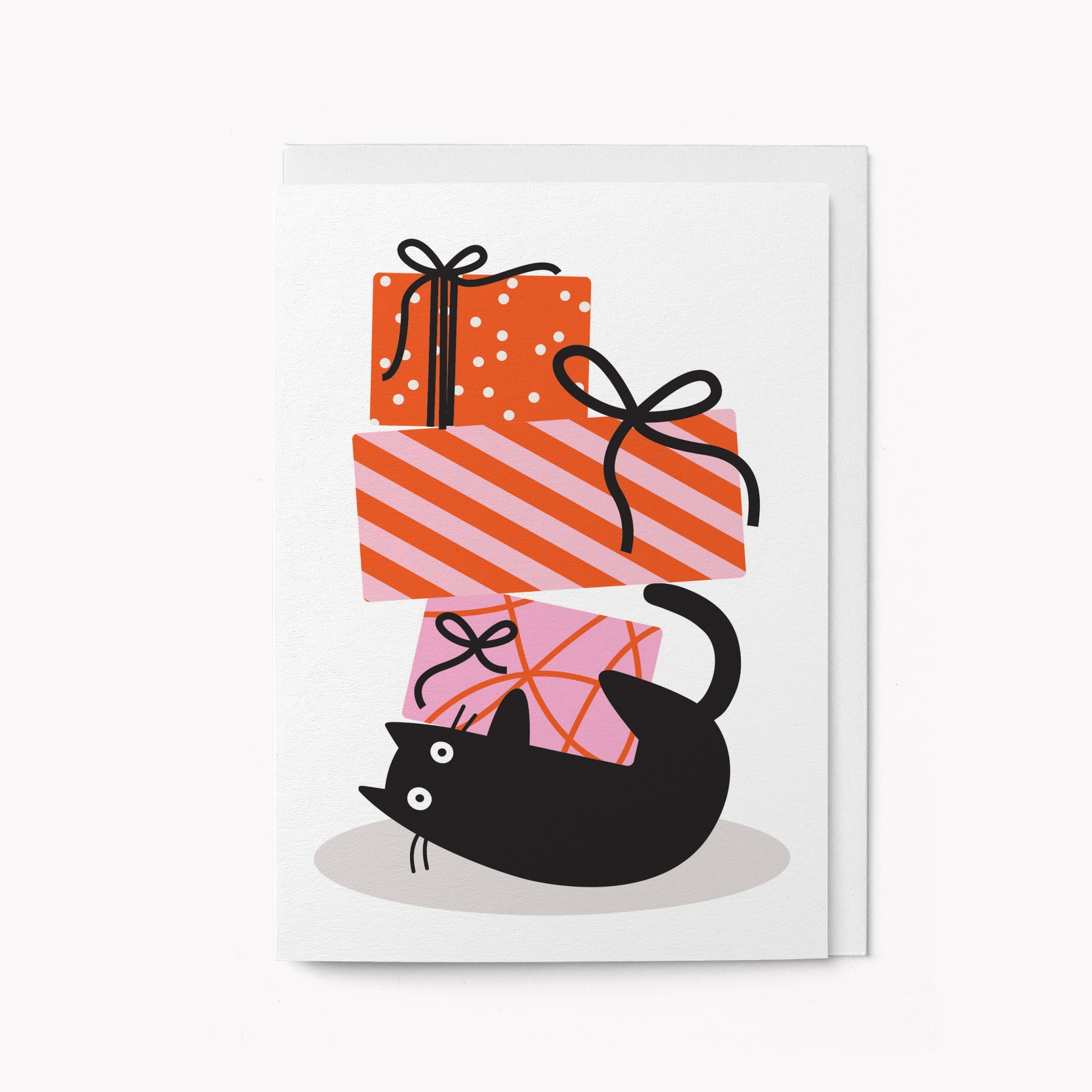 Gift cat - Greeting card
