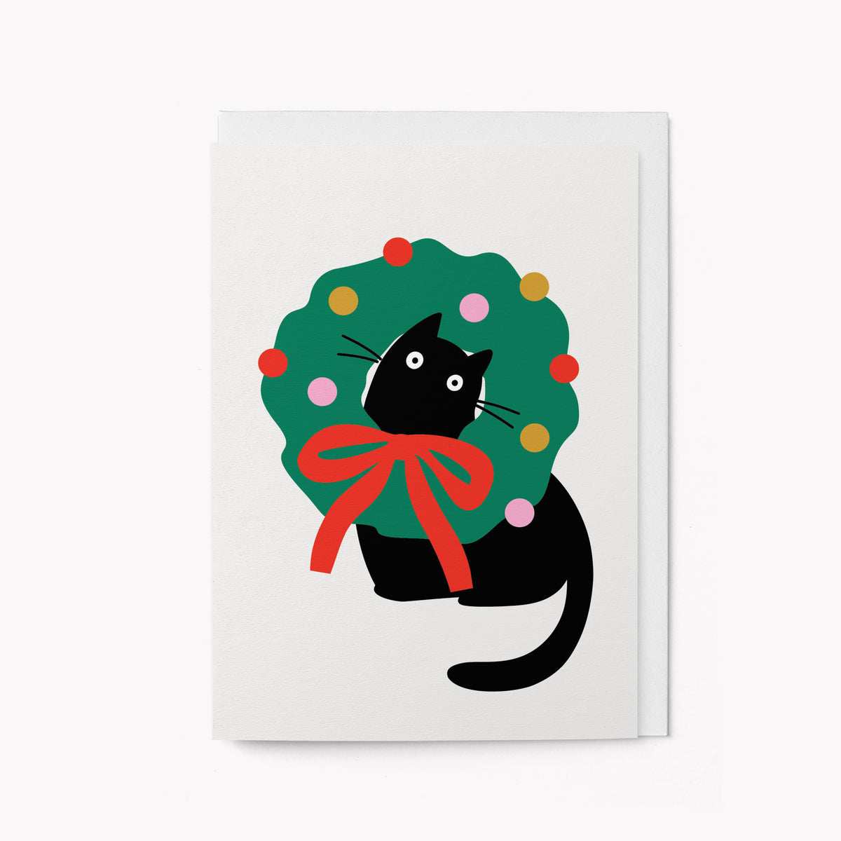 Christmas Cat - Greeting card