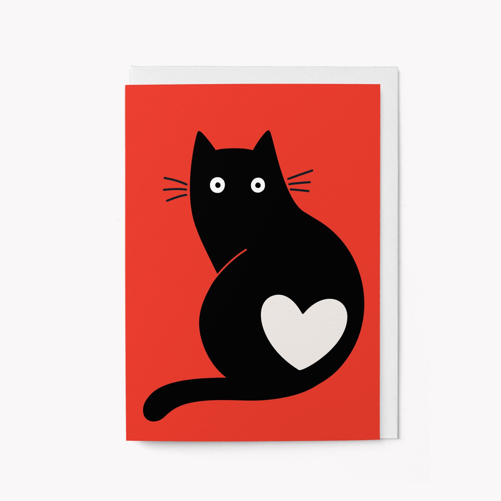 Love cat - Greeting card