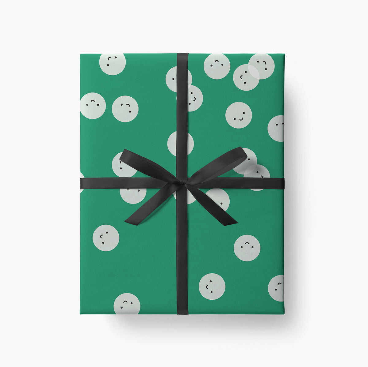 Smiley Faces Gift Wrap Set – 5 Sheets