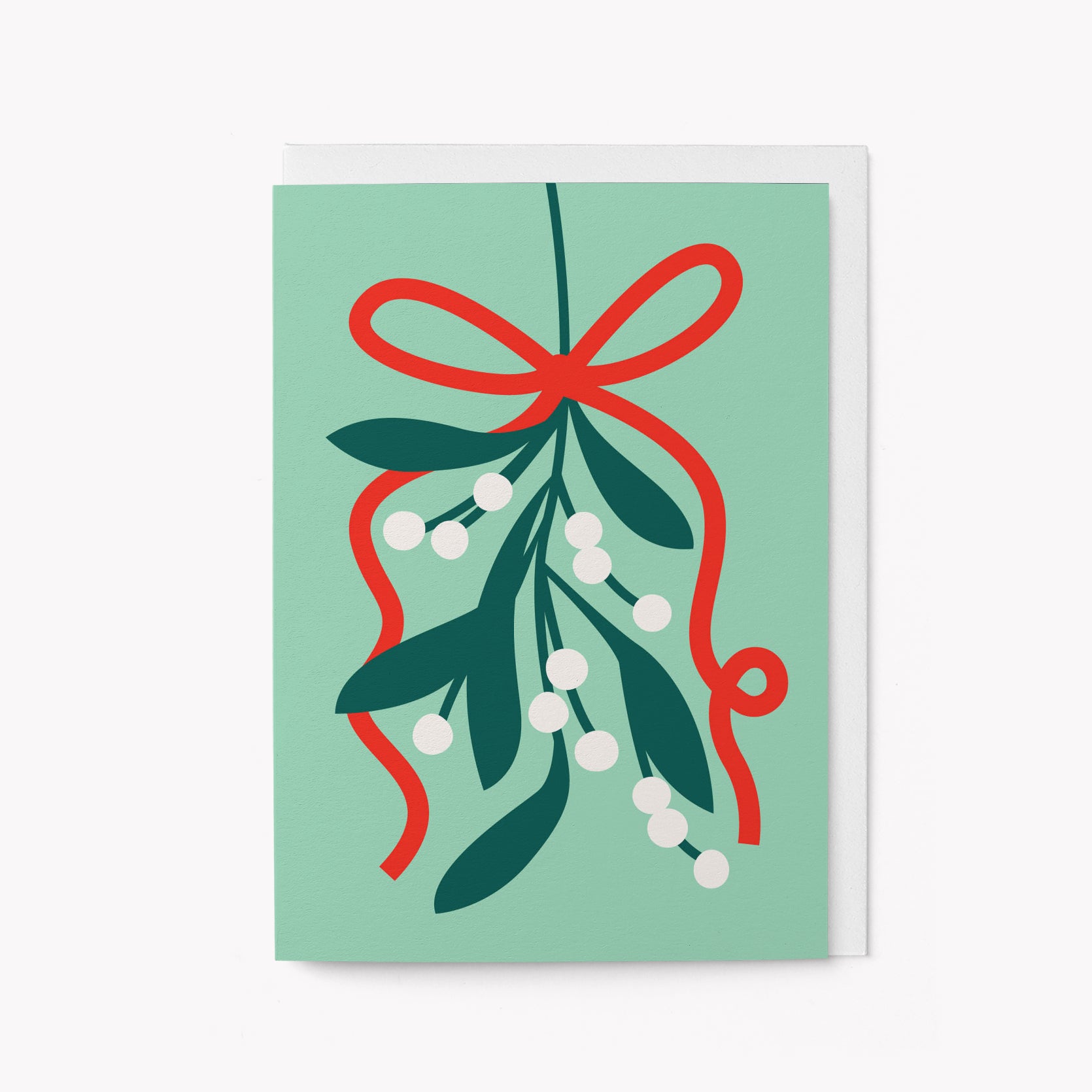 Mistletoe - Christmas card