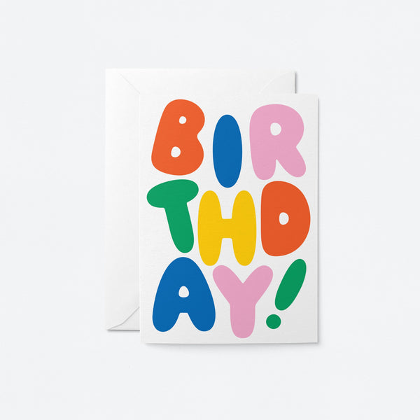 Birthday card bundle - Pack of 5 - Greeting cards