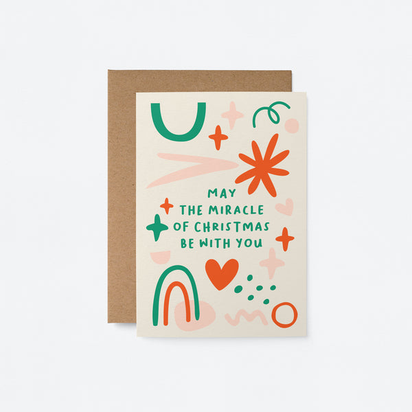 The Miracle of Christmas - Greeting card for Christmas
