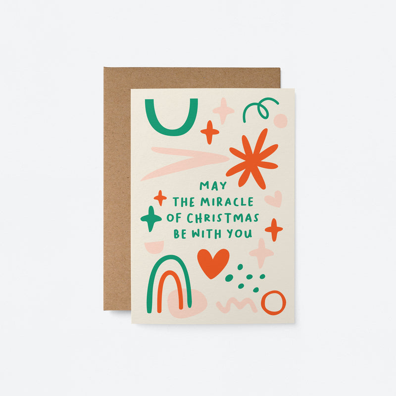 The Miracle of Christmas - Greeting card for Christmas