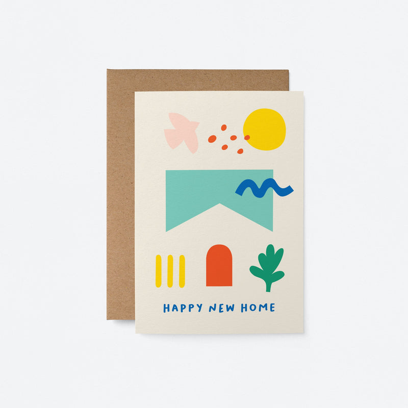 Happy New Home - Greeting card