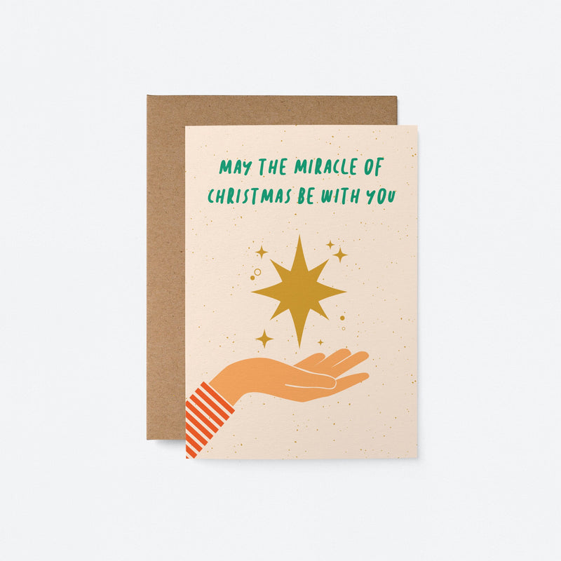 The Miracle of Christmas - Greeting card