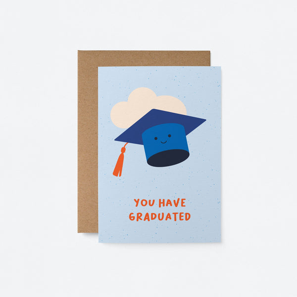 You have graduated! - Greeting card for graduation