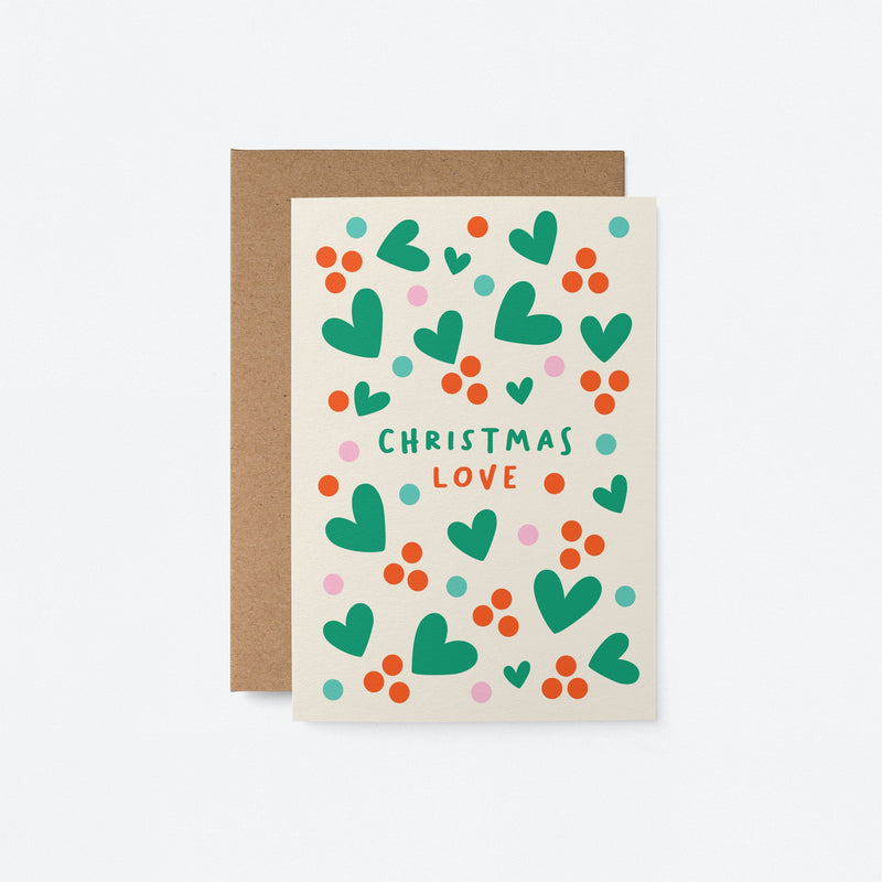 Christmas Love - Greeting card for Christmas