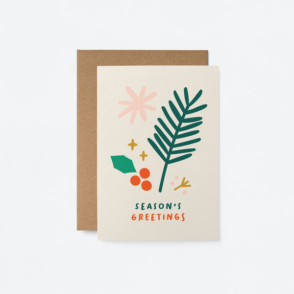 Season's Greetings - Christmas card