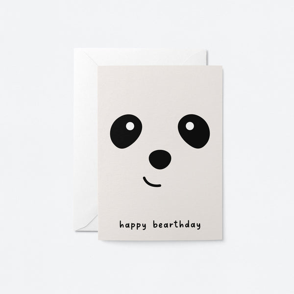 Happy bearthday  - Birthday card