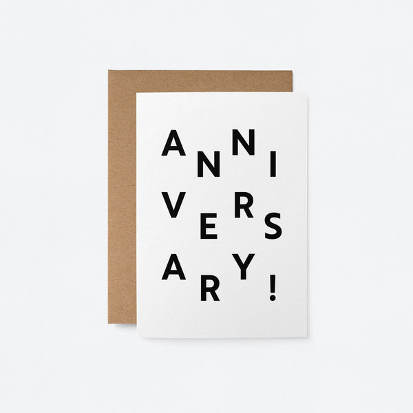 Anniversary - Greeting card