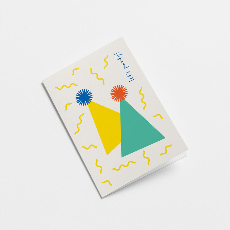 Let's party - Birthday card
