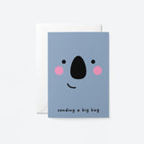 Sending a big hug  - Greeting card
