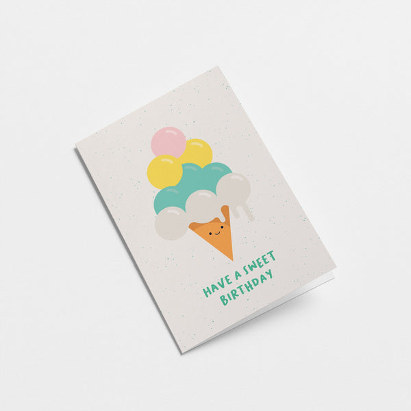 Have a sweet birthday - Greeting card