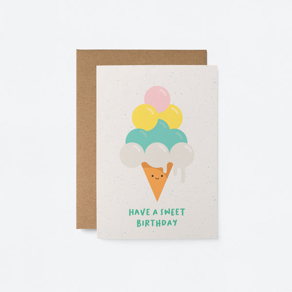 Have a sweet birthday - Greeting card