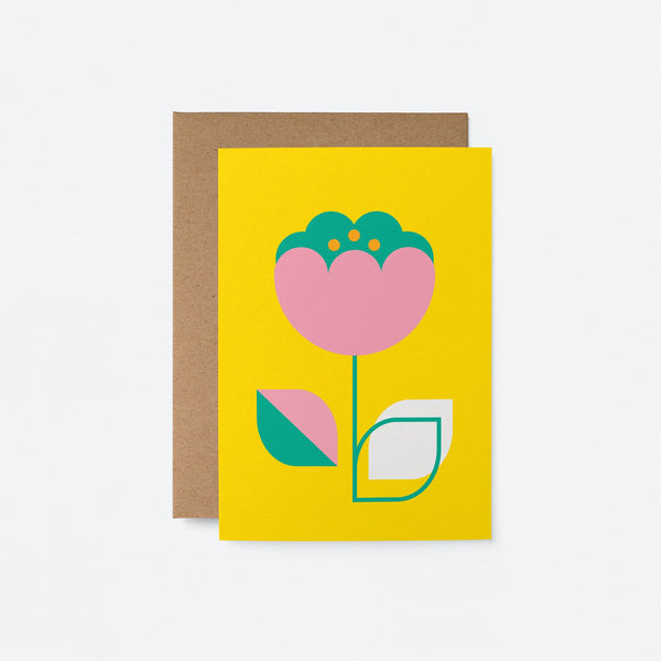 Flower No 07 - Greeting card