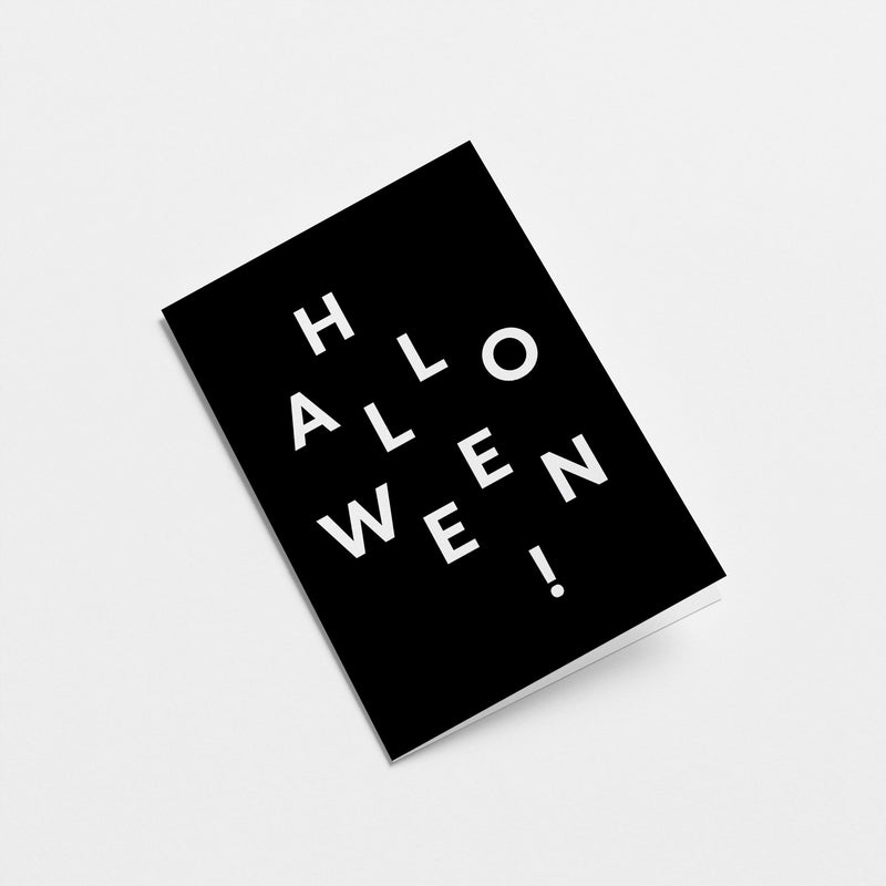 Halloween! - Greeting card