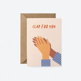 Clap for you - Greeting card