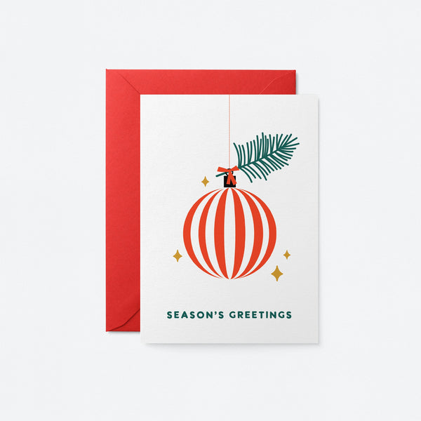 Season's Greetings - Christmas Greeting card