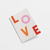 LOVE - Love & anniversary card