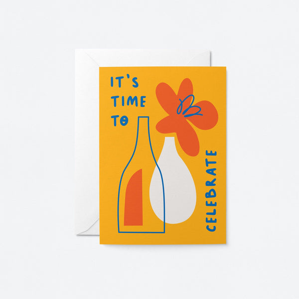 It's time to celebrate - Greeting card