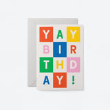 Yay! Birthday - Greeting card