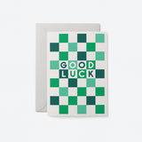 Good luck - Greeting card