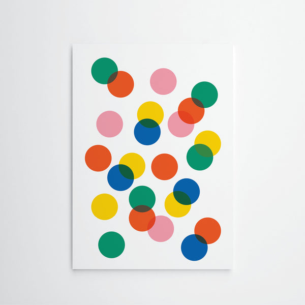 Smiley faces⎜A4 Print - Wall decoration