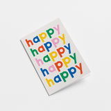 Happy - Greeting card